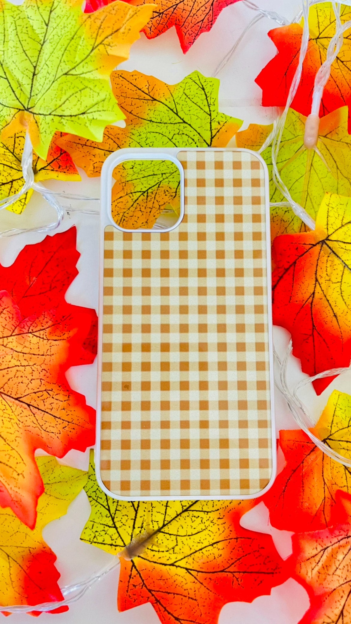 "Autumn Plaid" Phone Case
