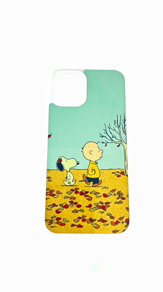 "Charlie Brown & Snoopy" Fall Phone Case