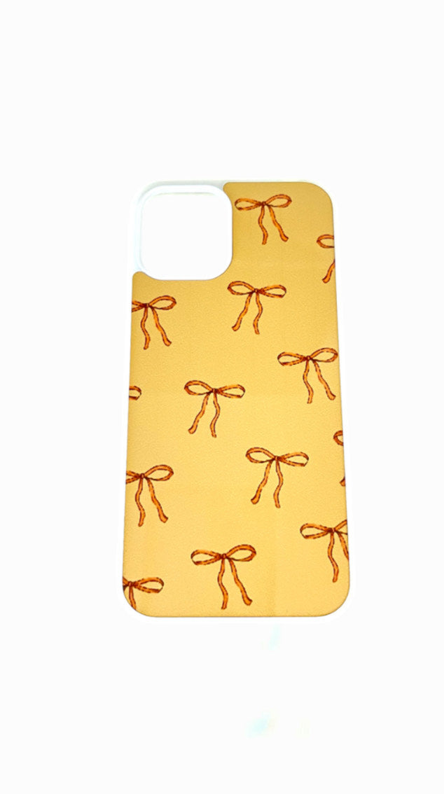 "Orange Bow" Phone Case