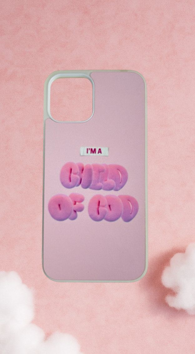 "I'm a Child of God" Pink Phone Case